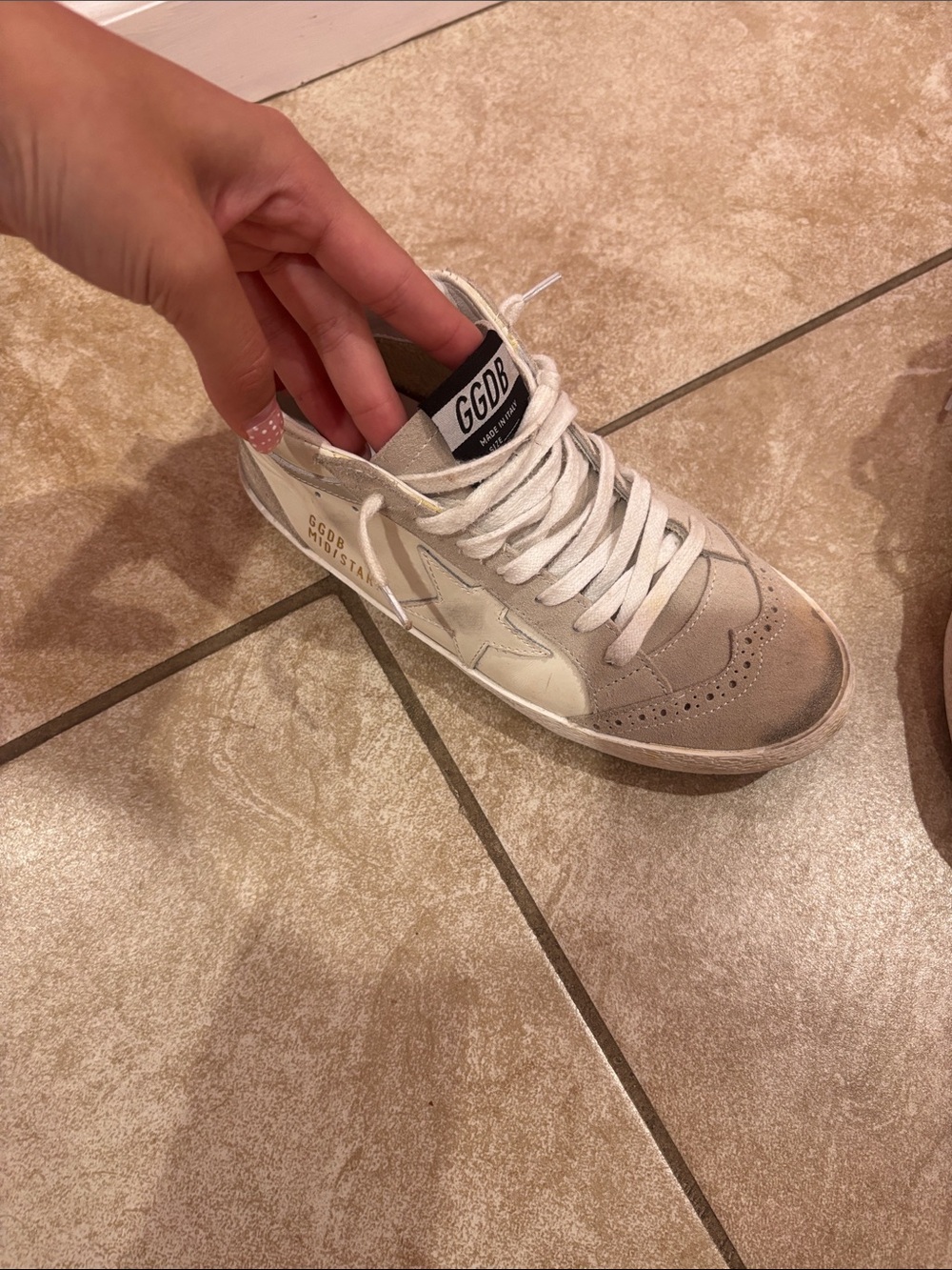 Golden Goose Mid-Star GGDB Superstar sneaker size 38